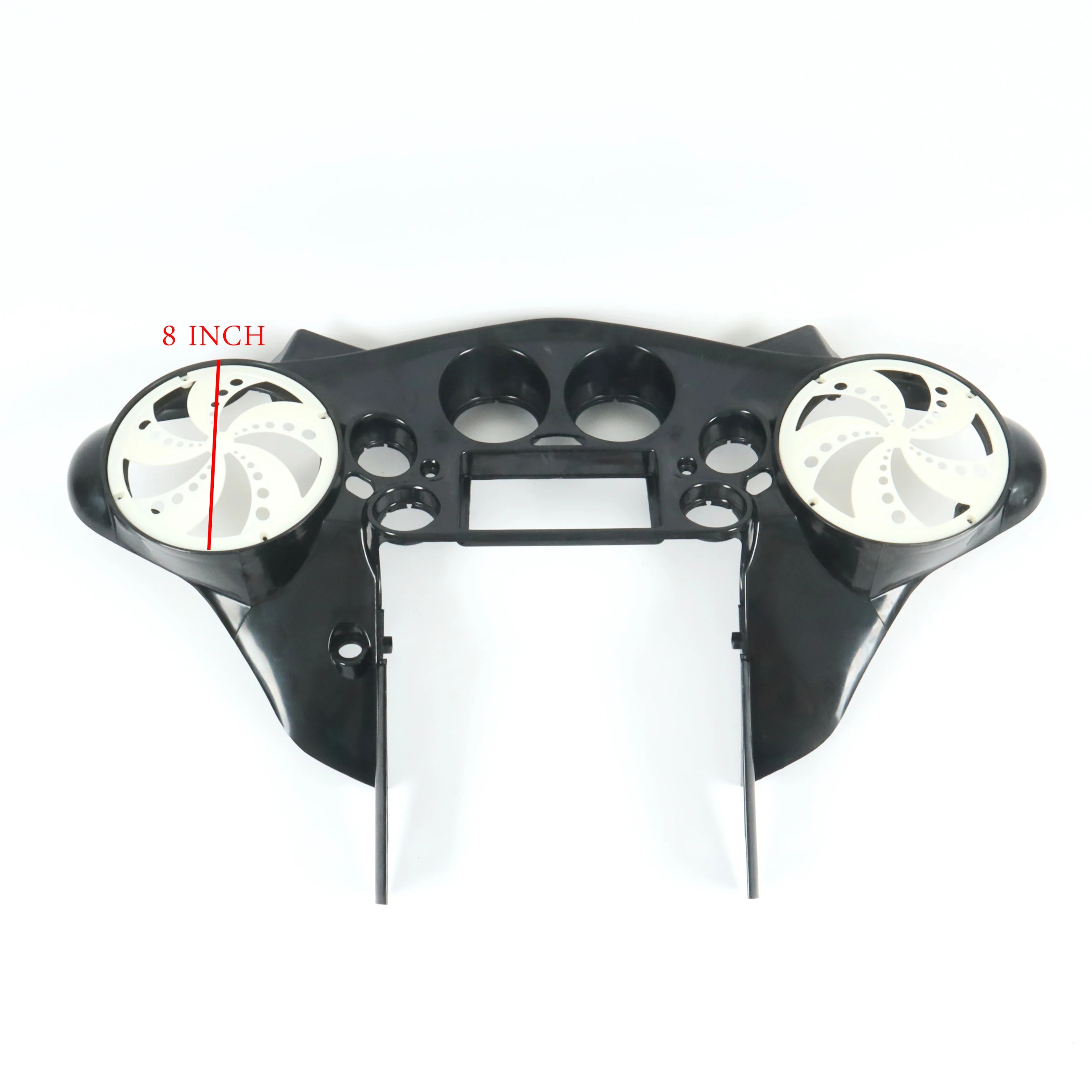 Unpainted Double DIN 8   Speaker Inner Fairing Kit for  Street Glide 1997-2013 Motorcycle Fairings